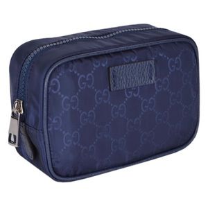 GUCCI Nylon GG Microgussimma Small Toiletry Bag